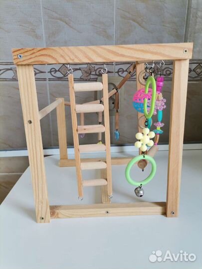 Присада (игровая площадка для попугая)