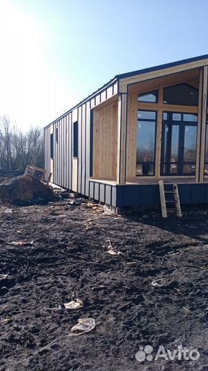 Строительство каркасных домов, бань, навесов