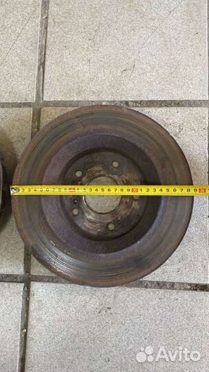 Тормозной диск передний honda cr-v 3 2.0