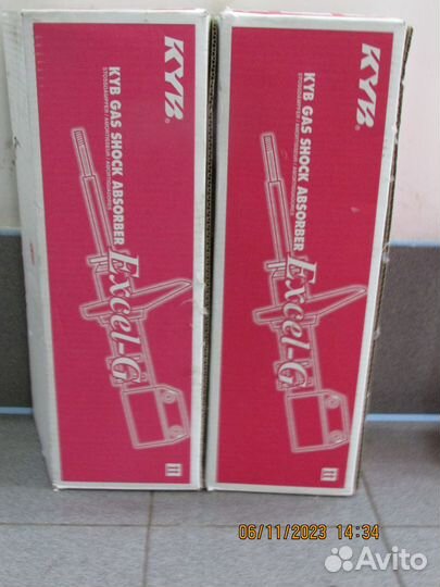 Амортизатор подвески задний KYB 334344/334345