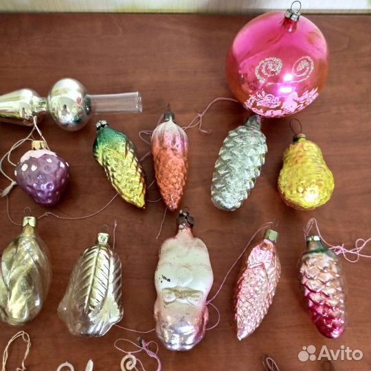 Ёлочные игрушки СССР