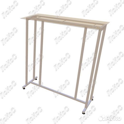 Вешало для одежды с верхней полкой 1200х1380х300м