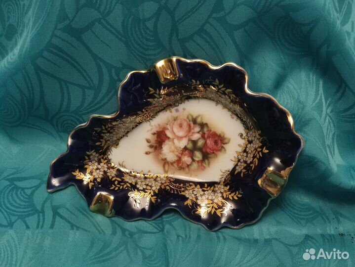 Пепельница фарфор Чехия без клейма винтаж