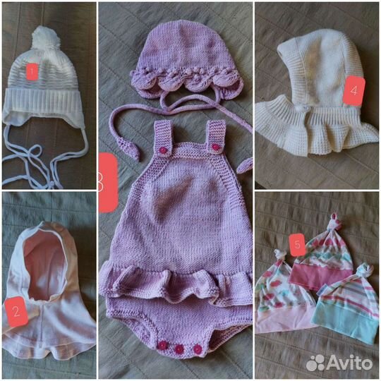 Шапка для девочки