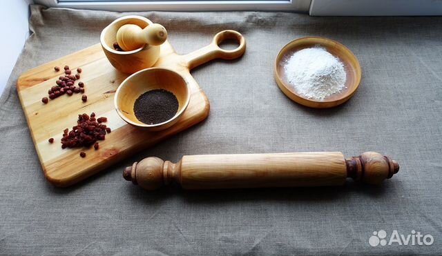 Скалка деревянная