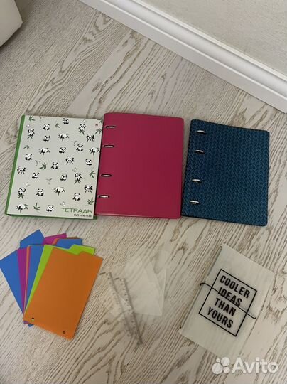 Тетрадь на кольцах a5 разделители pocket