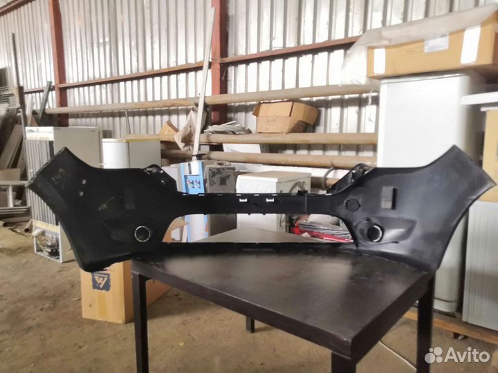 Бампер передний на renault dokker