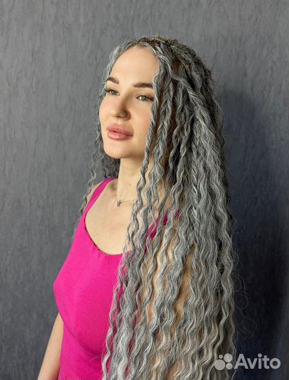 Афрокосы, дреды, наращивание, термозамещение