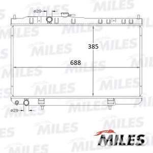 Радиатор двигателя Nissan Almera Classic 1.6 M/T
