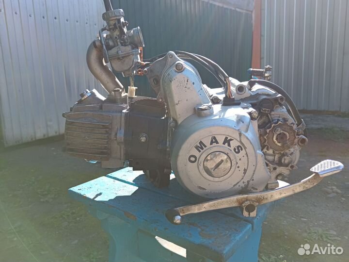 Двигатель на мопед omaks 110