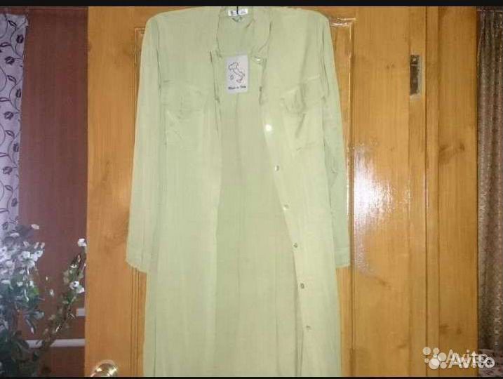Платье рубашка 46-48 р