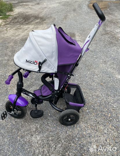 Детский Трехколесный велосипед с ручкой