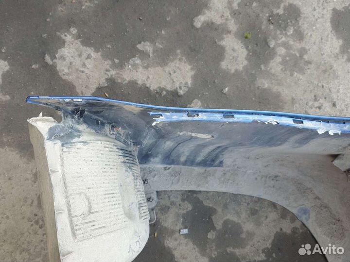 Задний бампер под парктроник хендай солярис 1