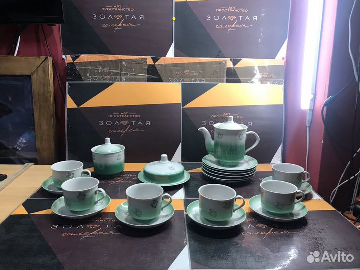 Чайный Сервиз Дулево Фарфор