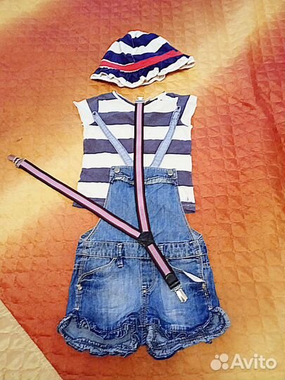 Детские вещи пакетом (14 шт) для девочек 92-98