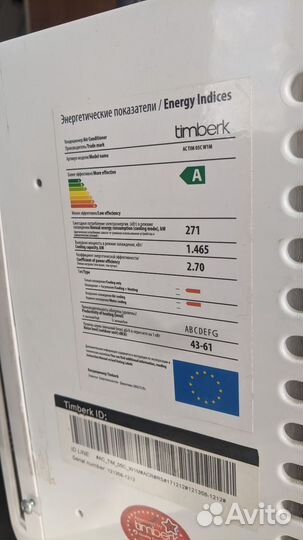 Кондиционер оконный Timberk