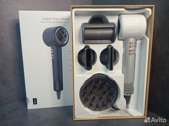 Фен для волос SenCiciMen Hair Dryer X13 Silver