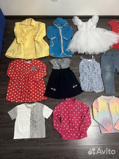 Пакет одежды для девочки 104