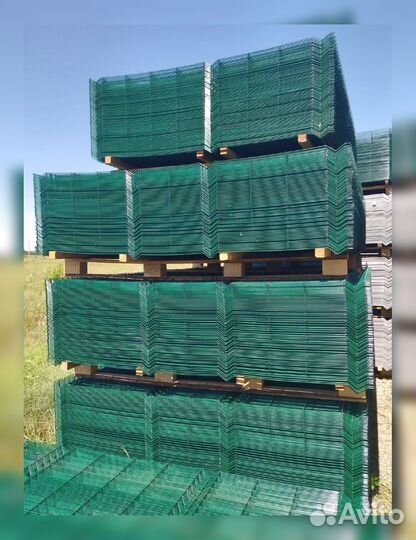 Забор сетка 3д