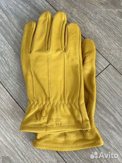 Перчатки кожаные Русские Львы