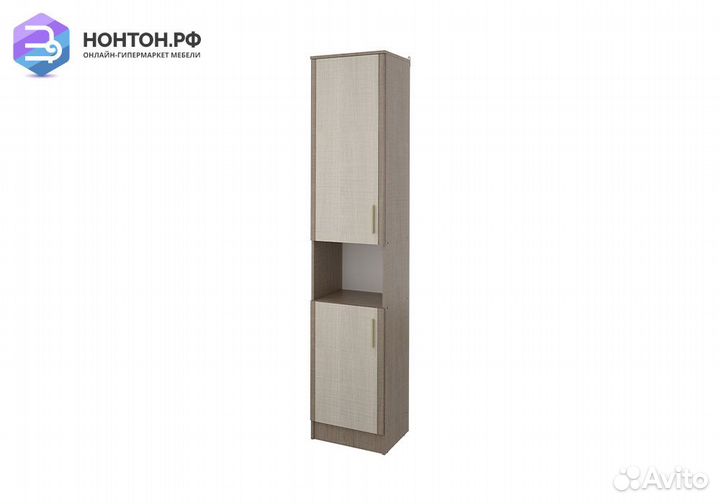 Шкаф однодверный Юта крослайн карамель / латте