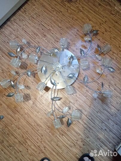 Люстра потолочная бу