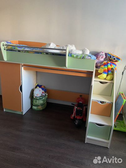 Кровать-чердак