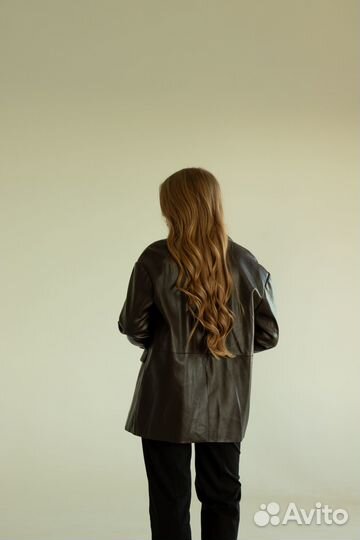 Куртка кожаная женская 44 (S/M)