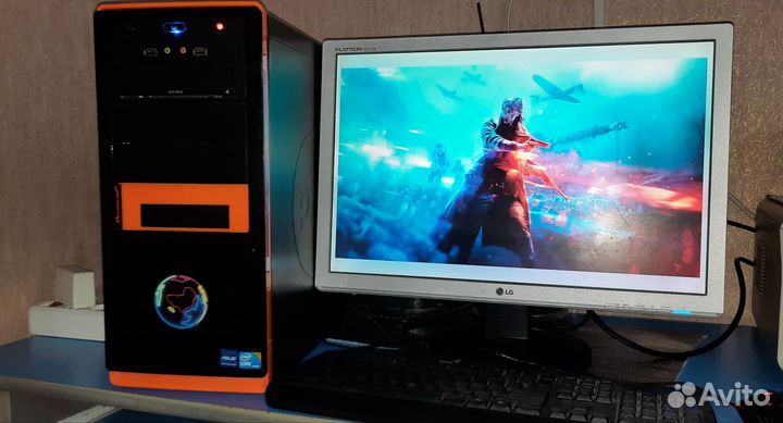 Игровой компьютер intel core i3,4 ядерный