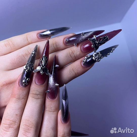 Маникюр наращивание