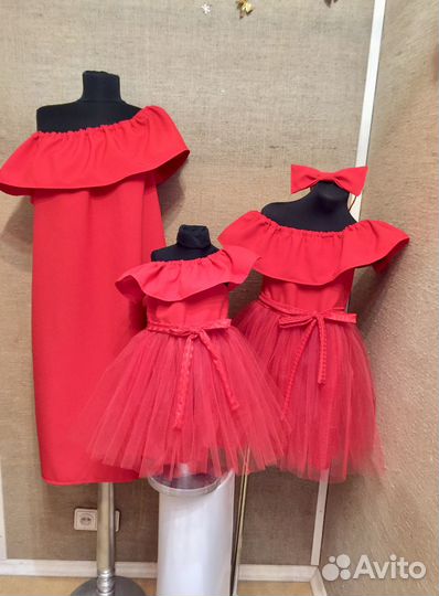 Одинаковая одежда мама дочка папа сын