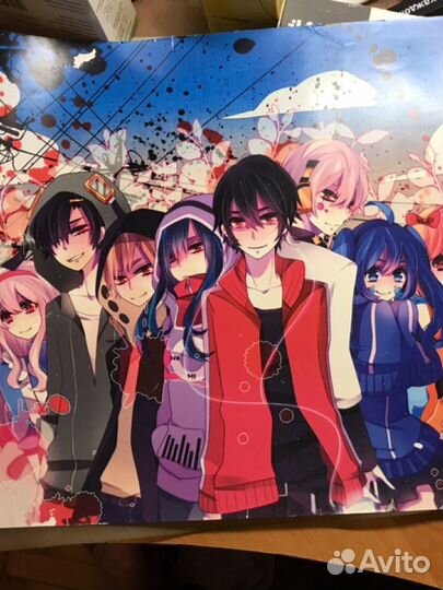 Аниме плакат «Актеры города Мекаку»