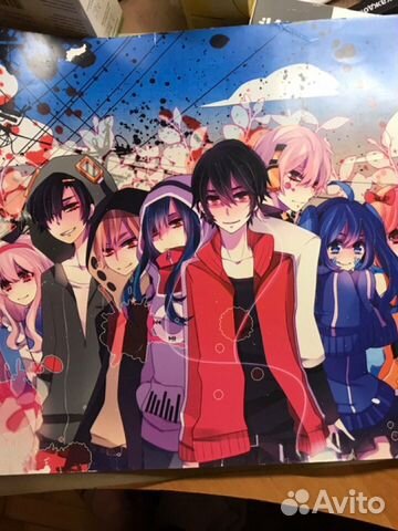 Аниме плакат «Актеры города Мекаку»