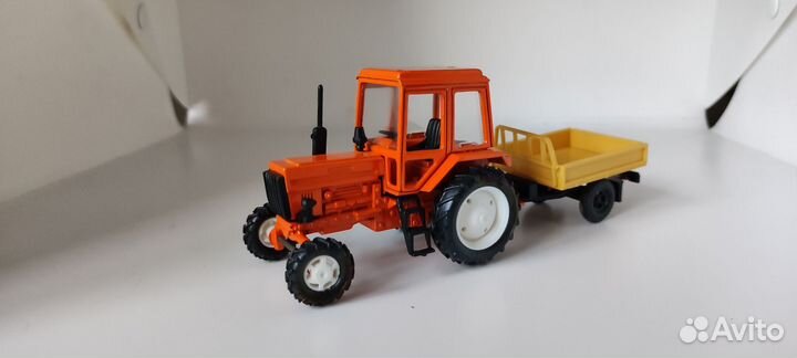1:43 мтз-82 с прицепом. Металл. Абсолютно новая