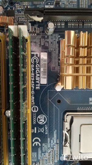 Материнская плата lga 775 ddr2