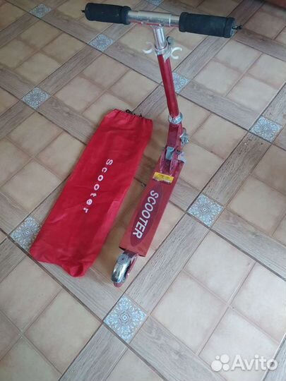 Самокат детский двухколесный бу