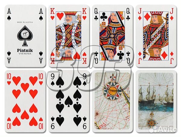 Карты двухколодные Путешествие (30139)