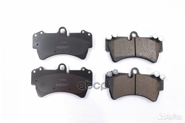 Колодки тормозные дисковые перед GDB1548ZFR ZF