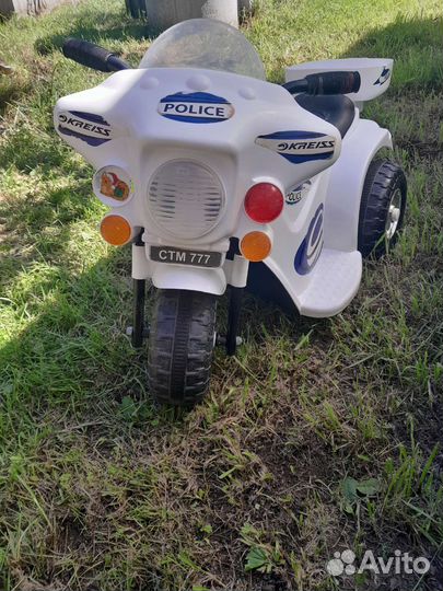 Детский мотоцикл на аккумуляторе бу