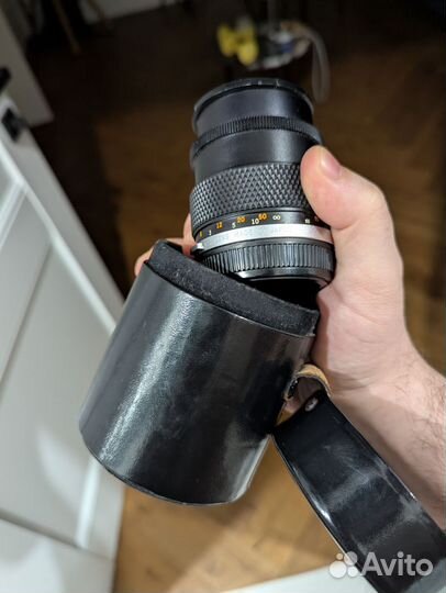Объектив Olympus om auto t 100 f 2.8
