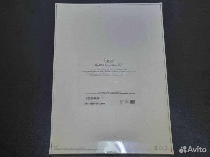 Apple iPad 2018 Wi-Fi Space Gray 128GB, новый