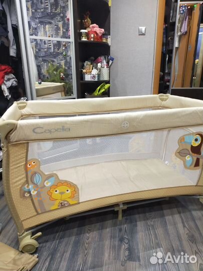 Манеж кроватка