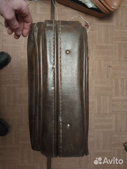 Кожаный чемодан СССР