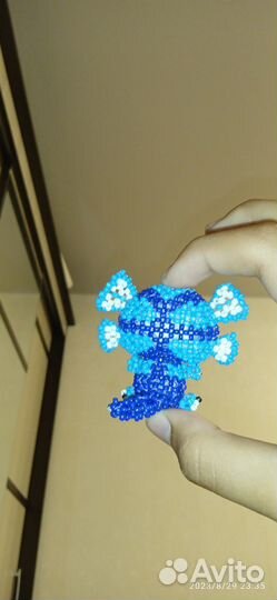 Дракоша из бисера