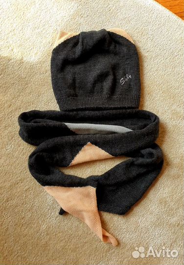 Шапка + шарф 