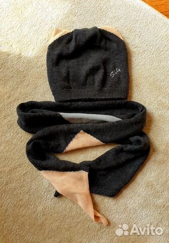 Шапка + шарф 