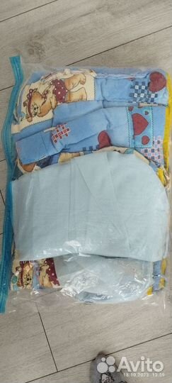 Балдахин, бортики хб в кроватку