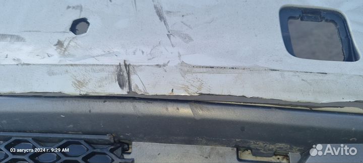 Бампер A6 C7 дорест s-line под восстановление