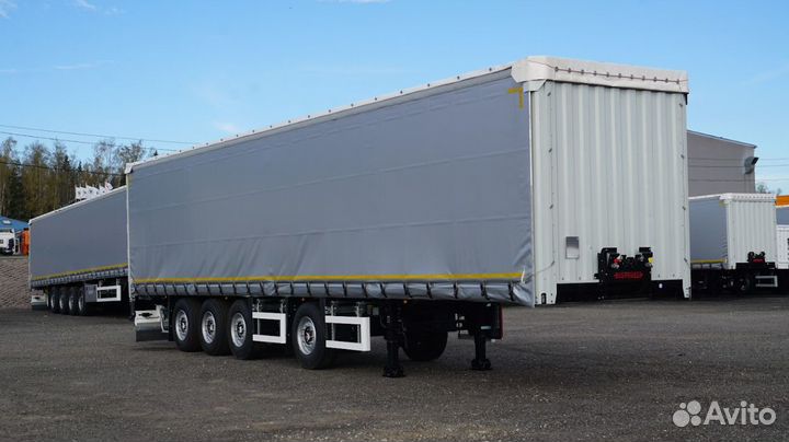 Полуприцеп шторный HASTRAILER HasLiner, 2024