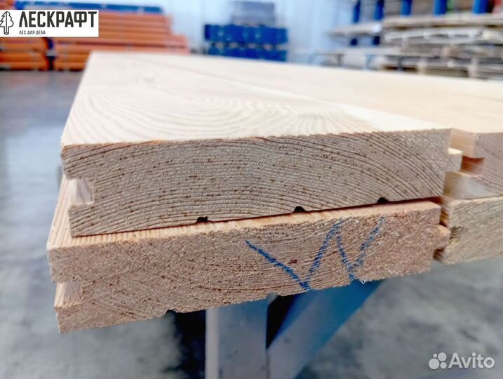 Доска пола 27*141*4000 мм сорт Экстра лиственница